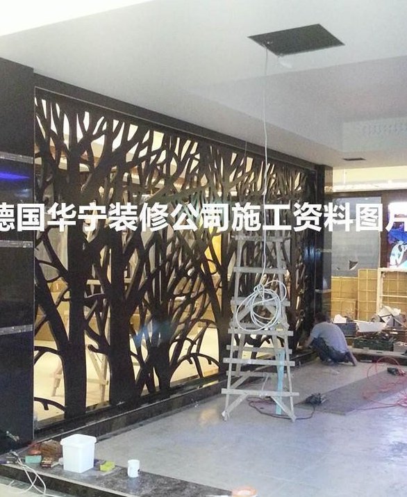 【全德】华宁装修公司，餐馆精装修+厨房机器安装一条龙