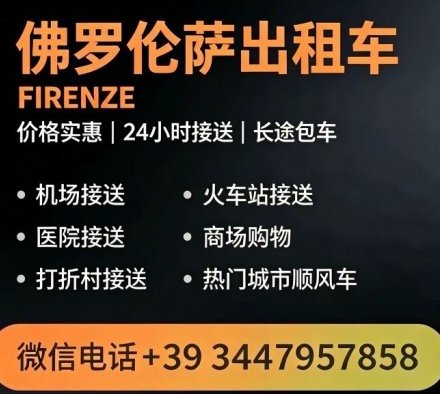 【佛罗伦萨】FIRENZE出租车