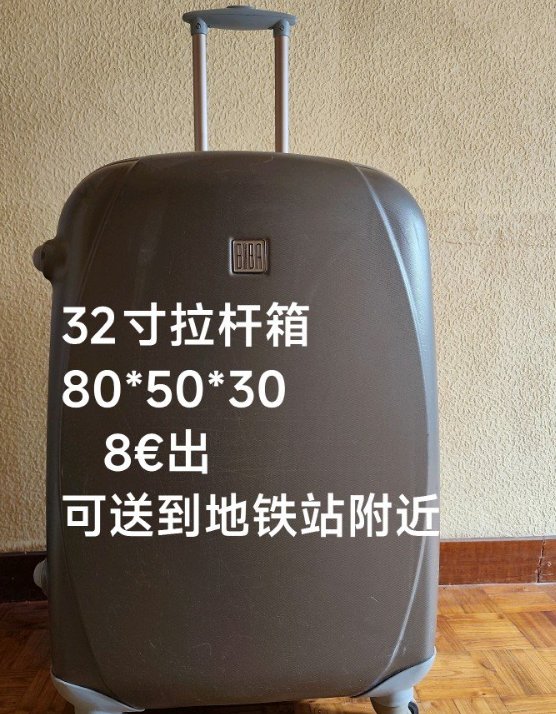 【马德里】闲置物品出售（可送到地铁站附近）