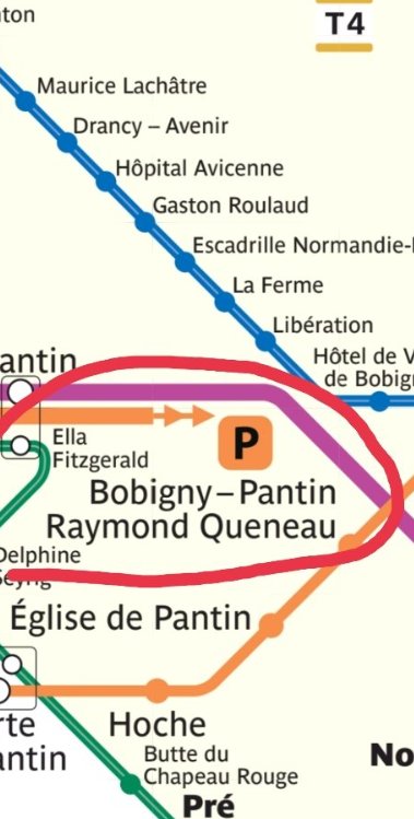 【Seine-Saint-Denis（93省）】Bobigny-Pantin地铁口房间出租（限女生）