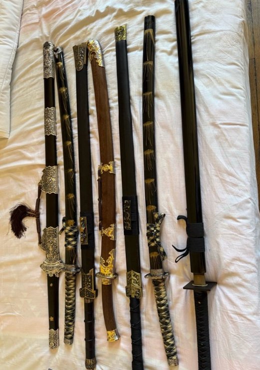 【小巴黎】日本武士刀及唐刀出售（收藏品）