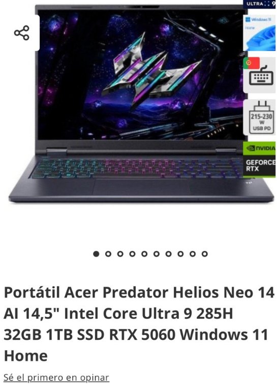 【马德里】接PCComponentes各种手提电脑，有折扣