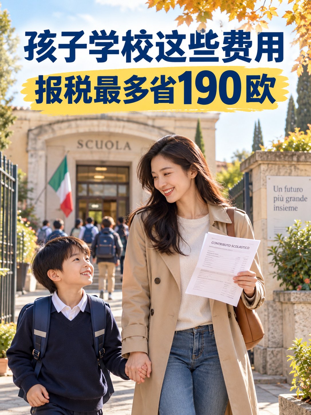 孩子学校这些费用，报税最多省190欧