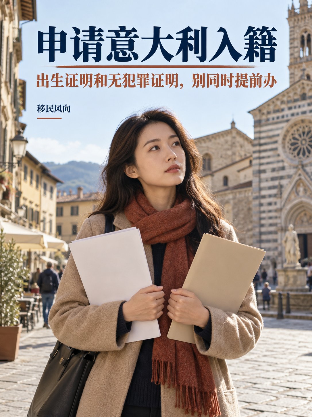 申请意大利入籍，这两份证明别同时提前办