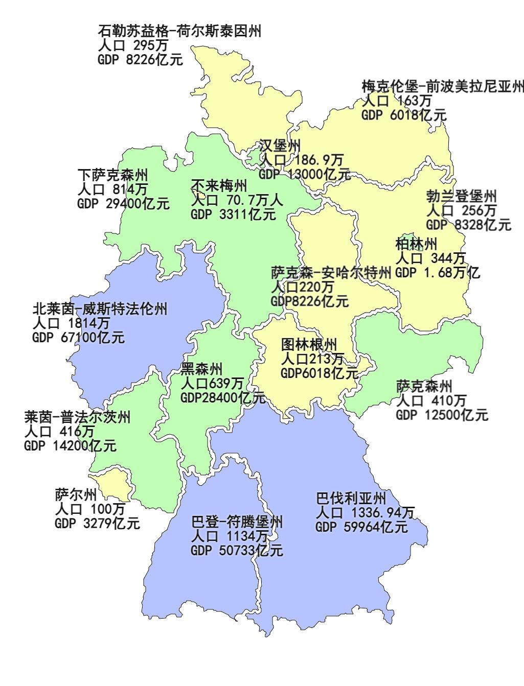 德国城市体系｜多中心格局下的专业化分工