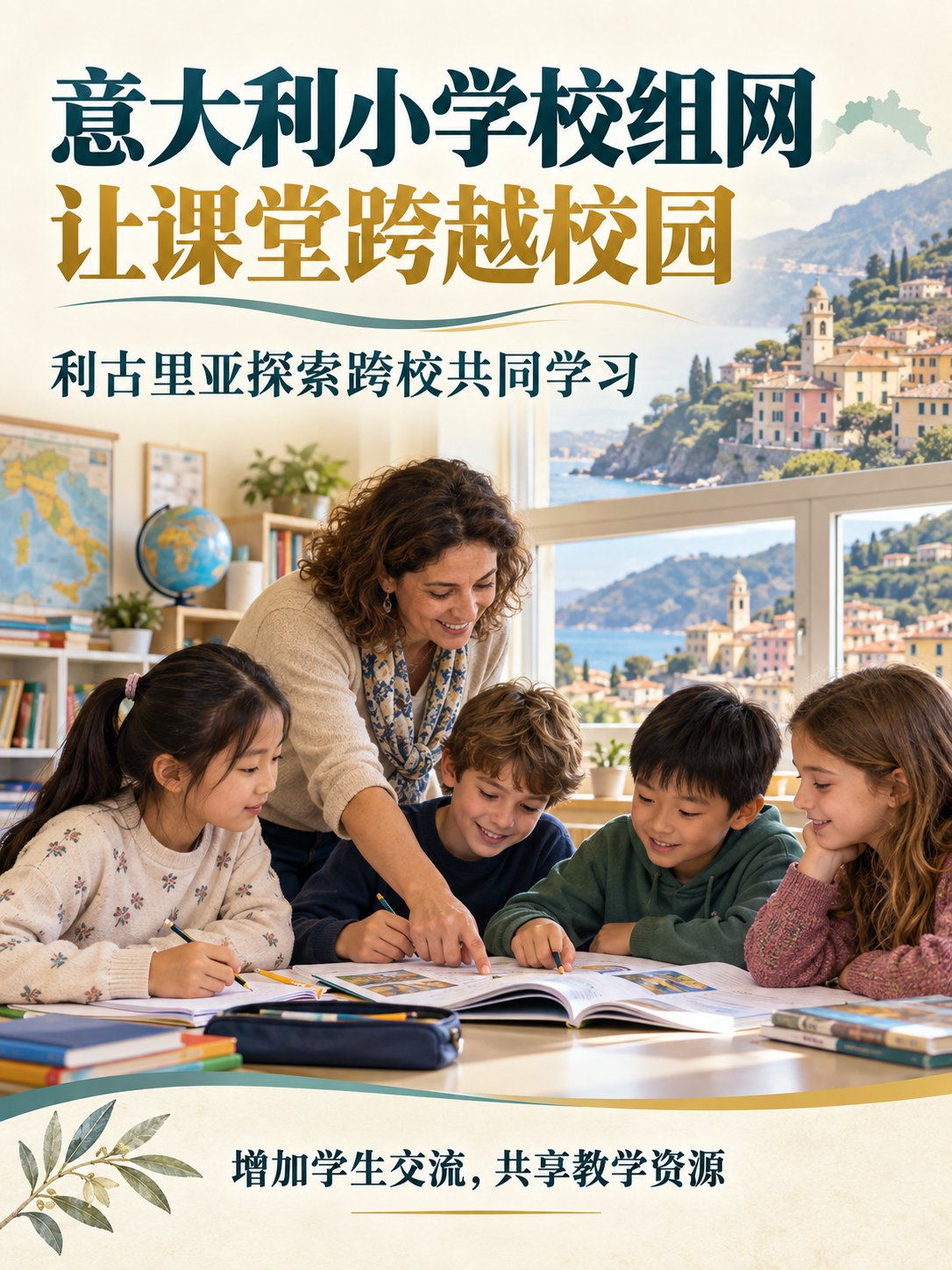 意大利小学校组网，让课堂跨越校园