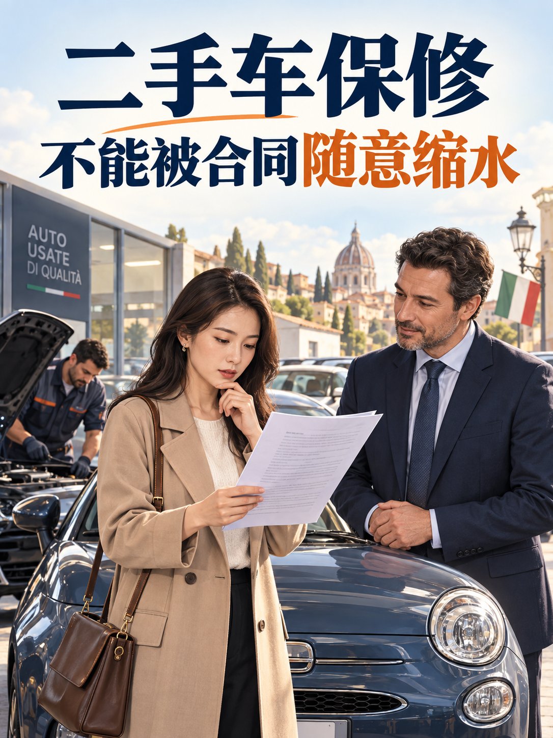 二手车保修，不能被合同随意缩水