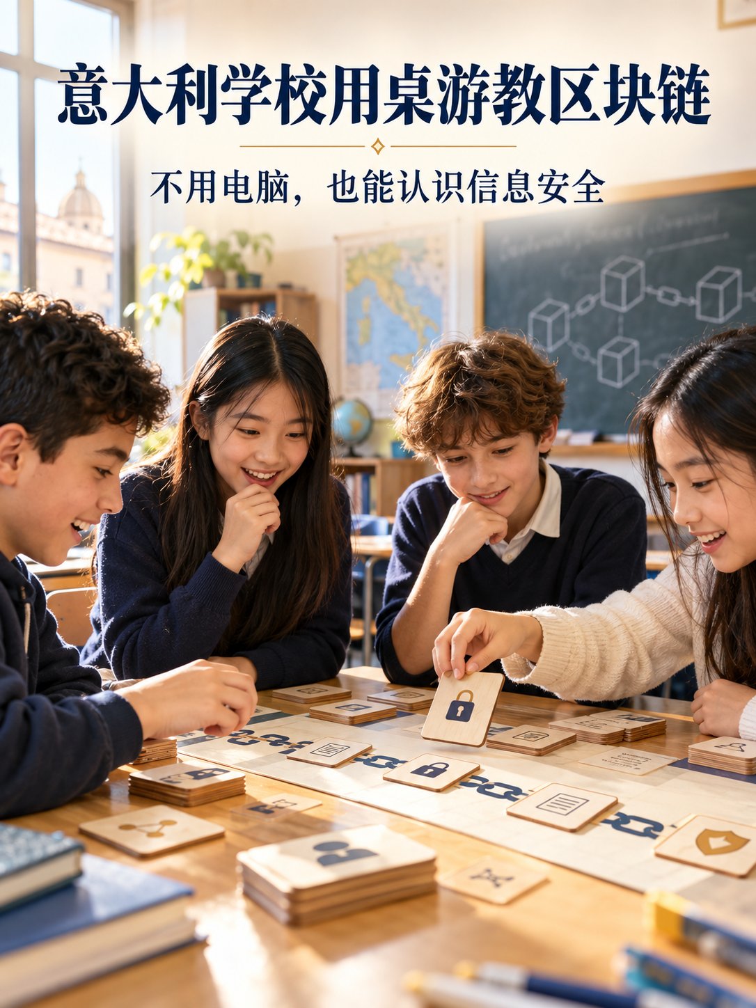意大利学校用桌游教区块链