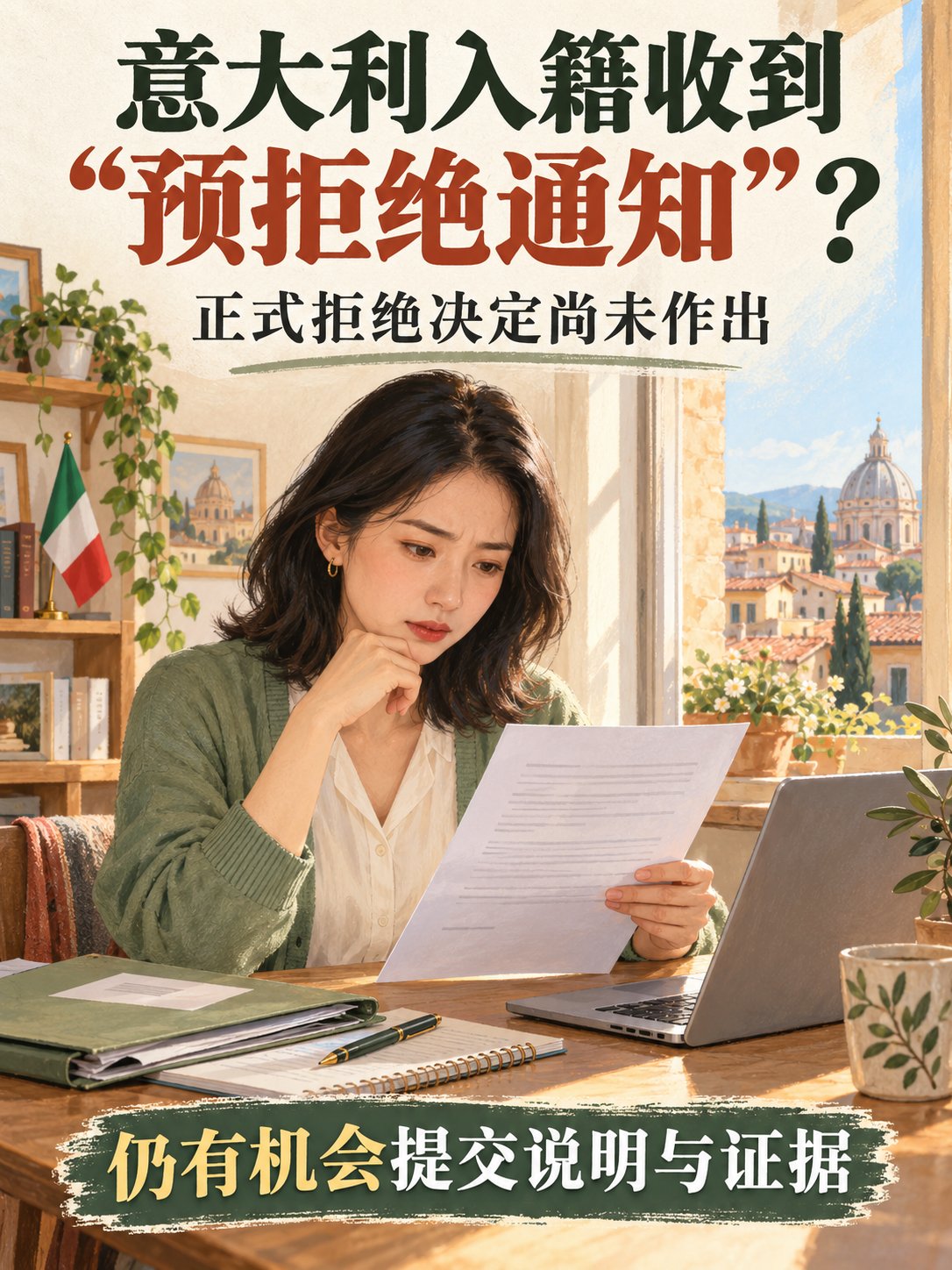 入籍收到“预拒绝通知”，是不是已经失败了？