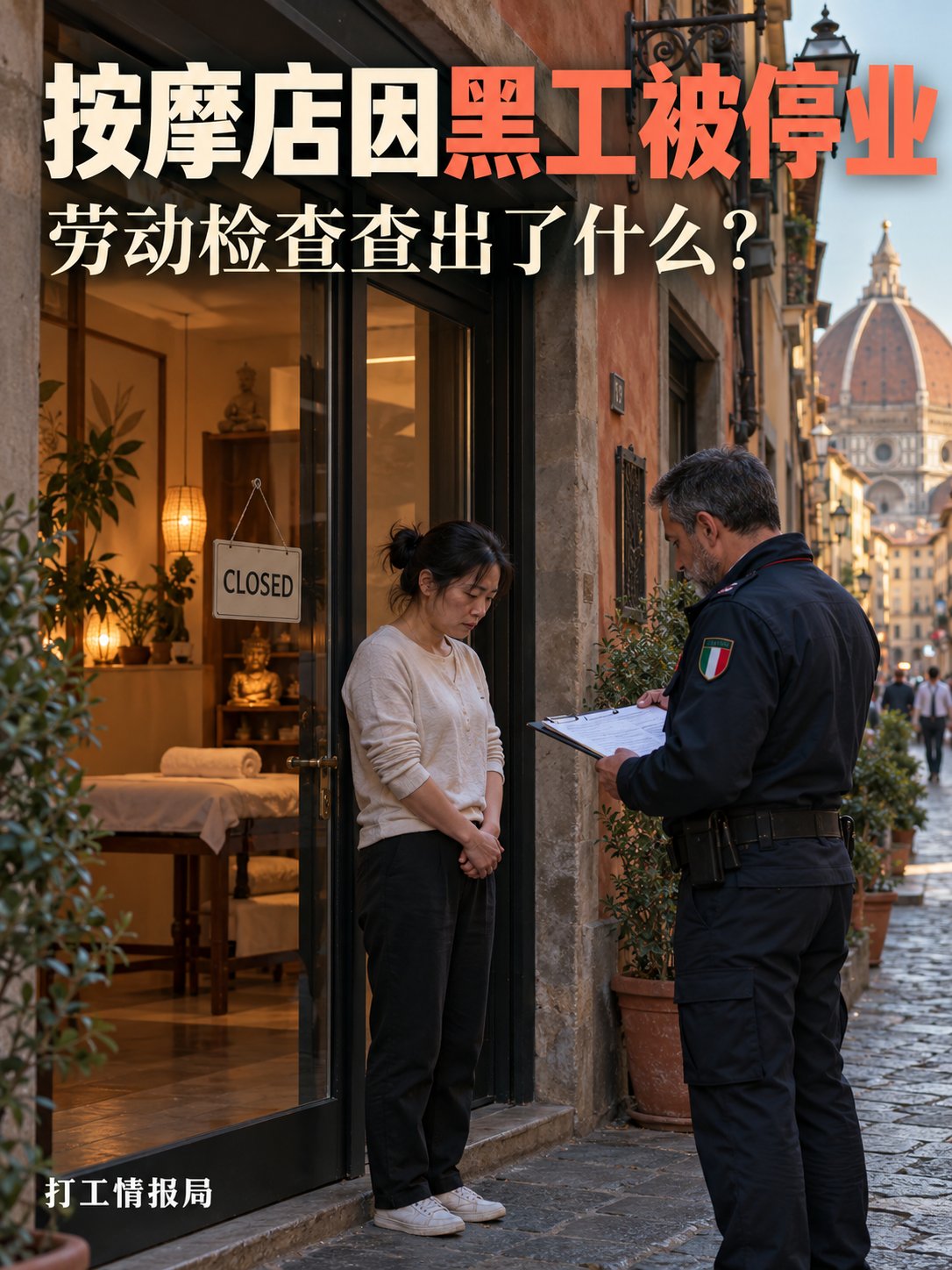 一家按摩店被停业：劳动检查查出了什么？