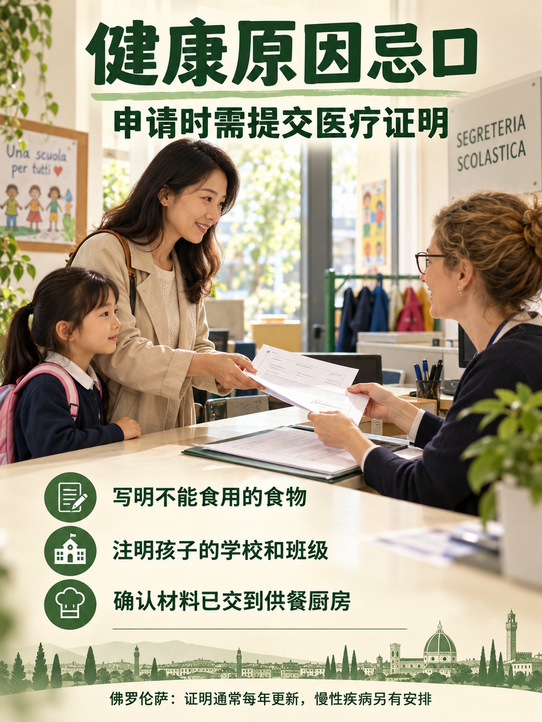 孩子有饮食禁忌，学校食堂可申请特别菜单