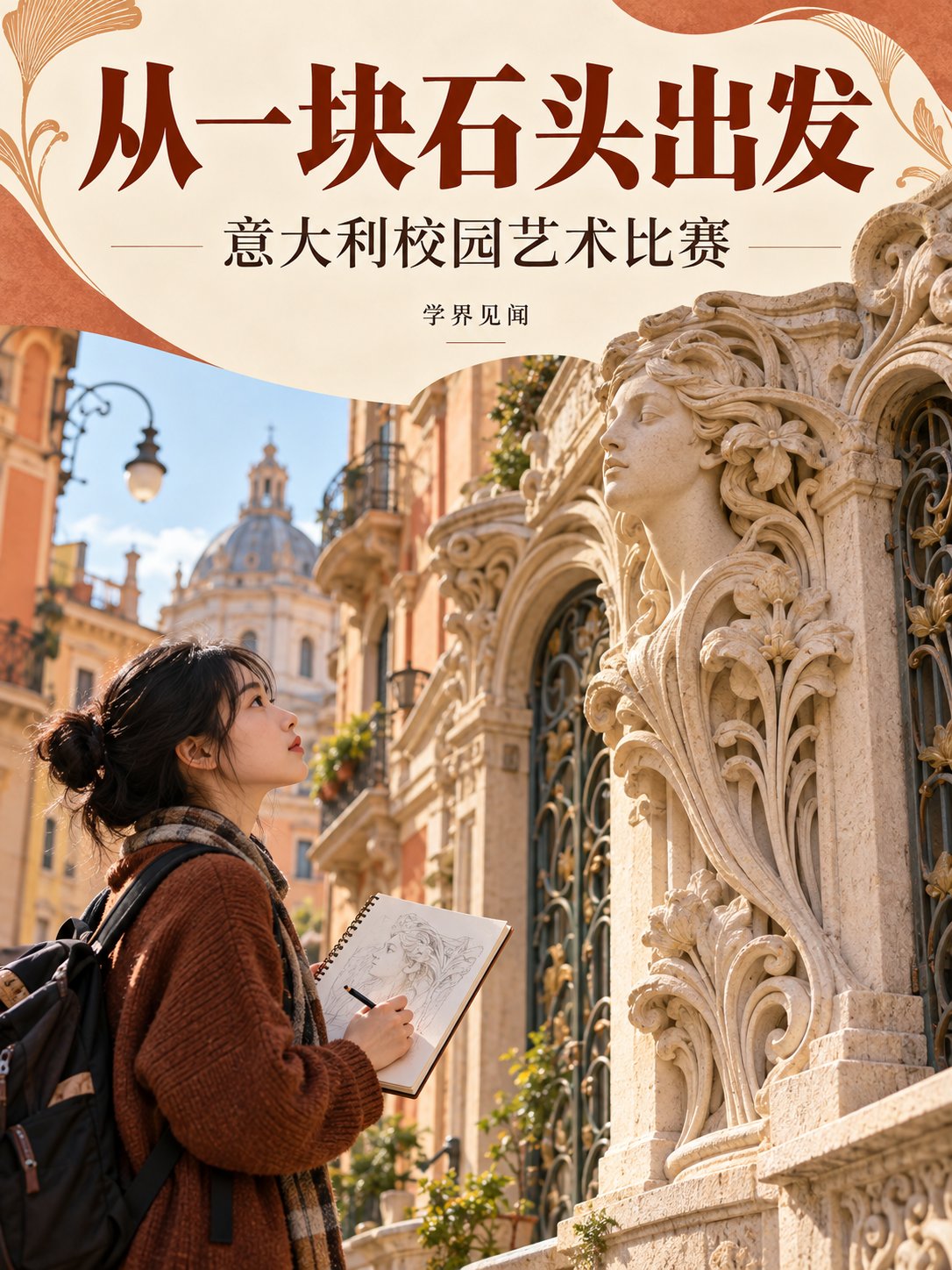 从一块石头出发，意大利学生能创作什么？