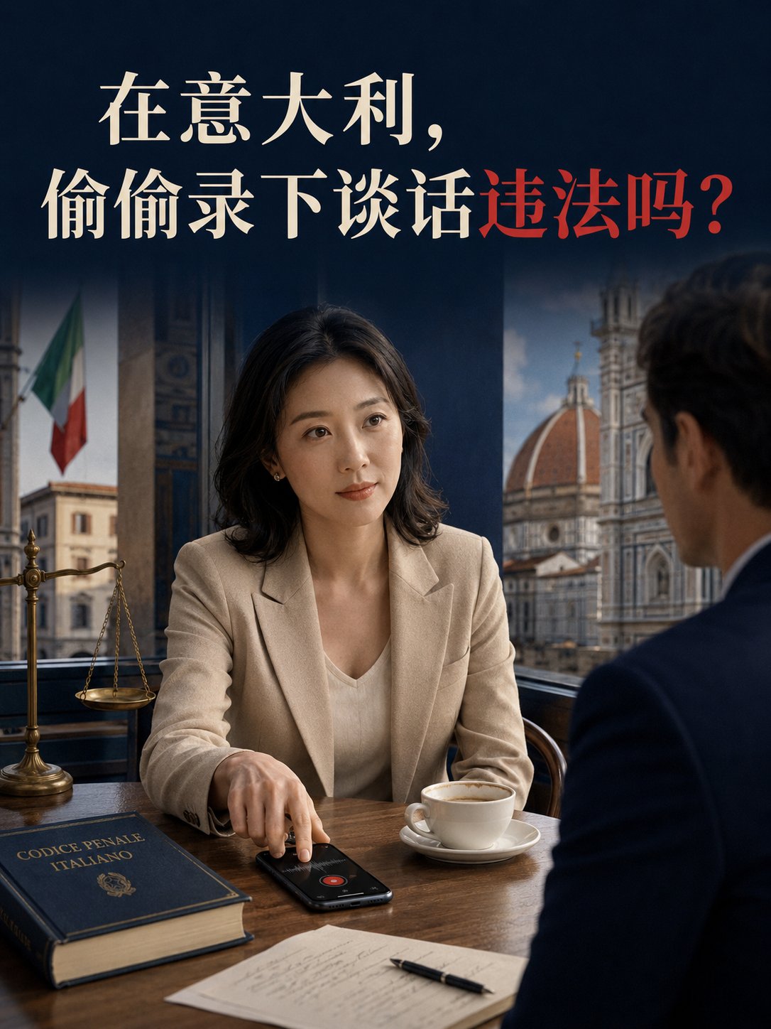 在意大利，偷偷录下谈话违法吗？