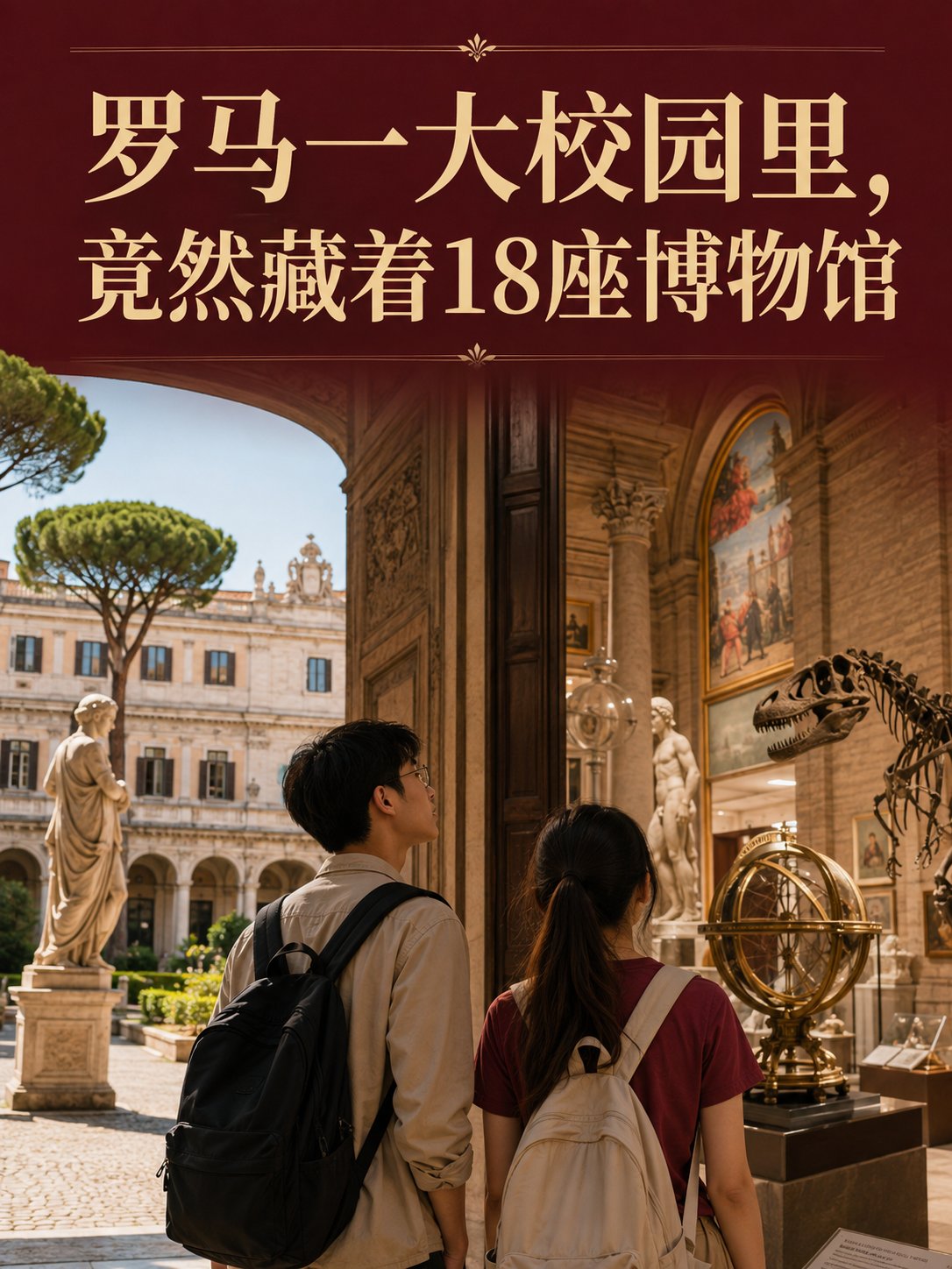 罗马一大校园里，竟然藏着18座博物馆