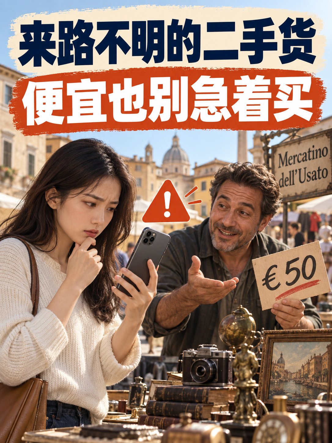 来路不明的二手货，便宜也别急着买