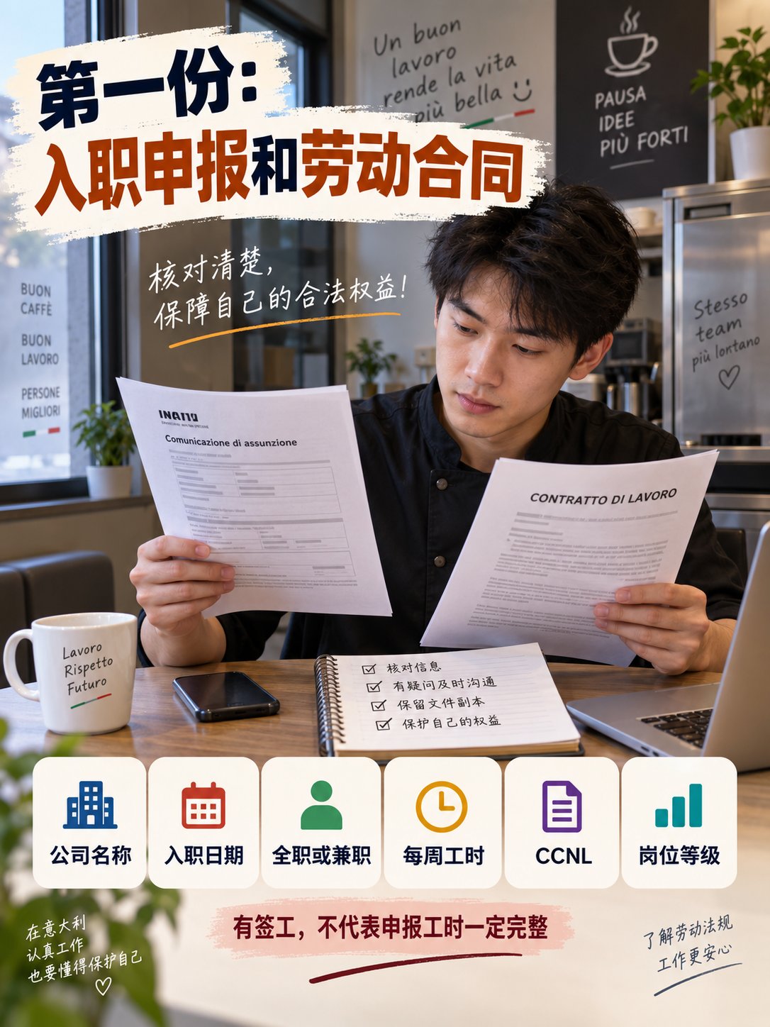 签工是真是假，三份记录要对得上
