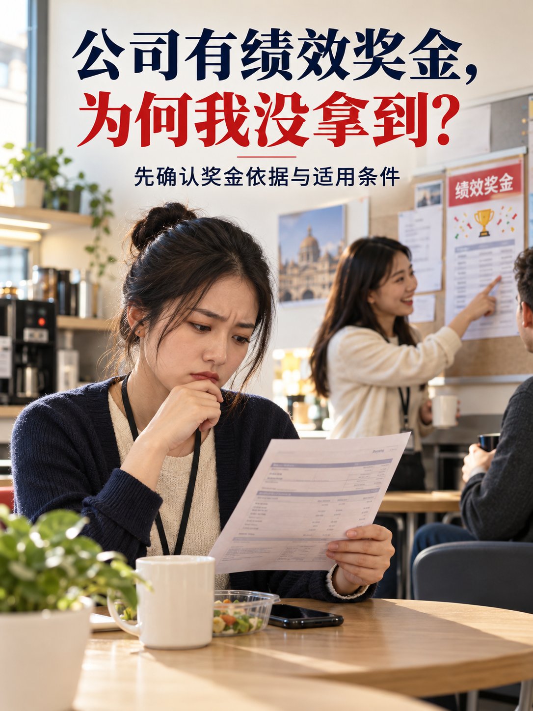 公司说有绩效奖金，为什么你没拿到？