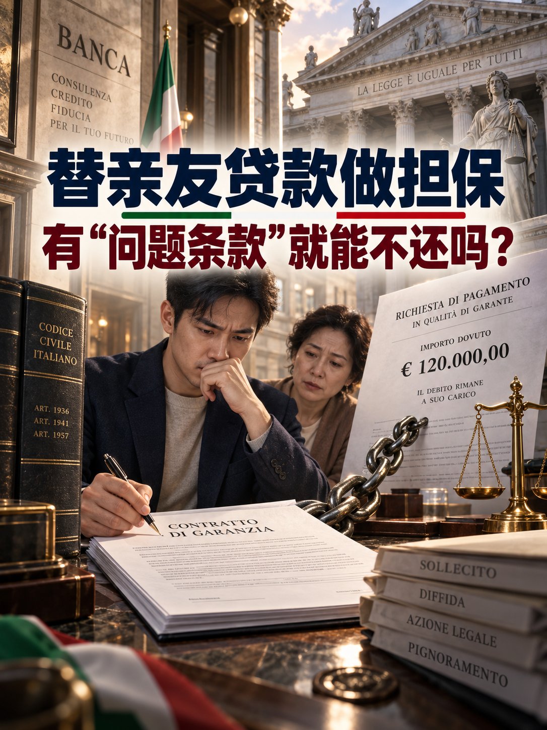 替亲友贷款做担保，合同有“问题条款”就能不还吗？
