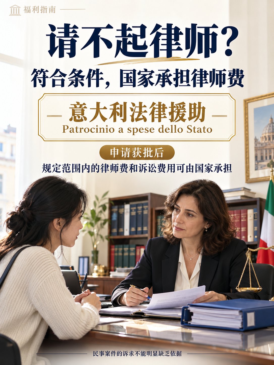 请不起律师？符合条件，可由国家承担律师费！
