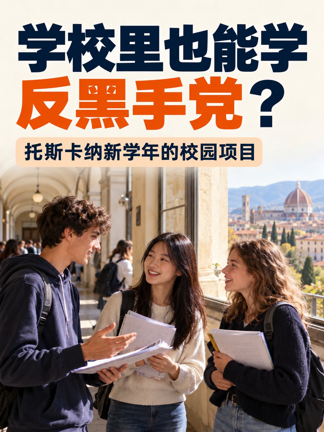 学校里也能学“反黑手党”？