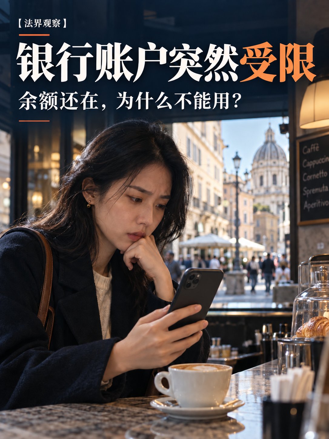 银行账户突然受限，钱取不出来怎么办？