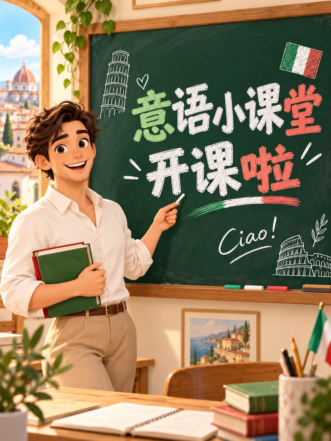 意语小课堂开课啦！🇮🇹
