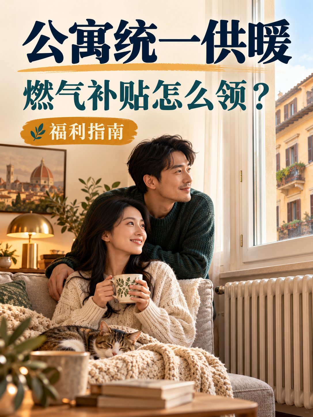 公寓统一供暖，燃气补贴怎么领？