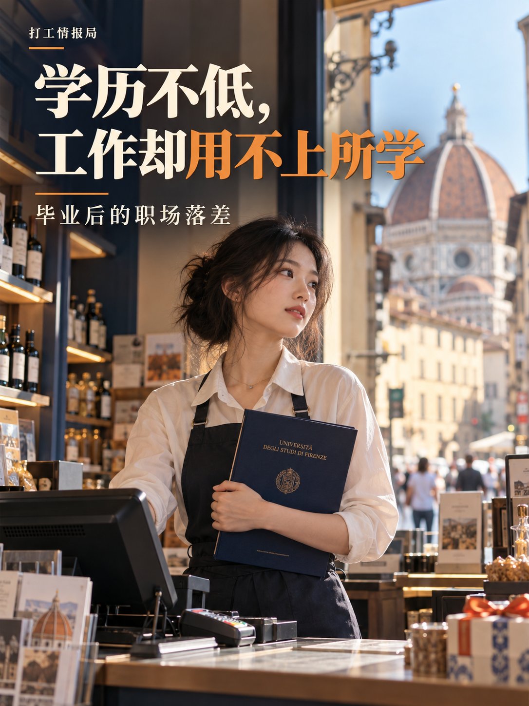 学历不低，工作却用不上所学