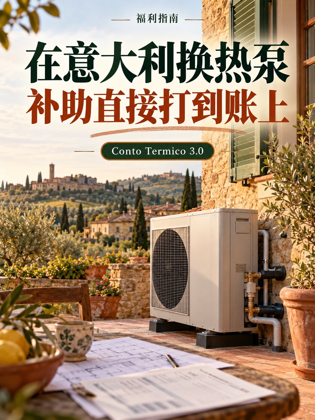 换热泵，补助可以直接打到账上