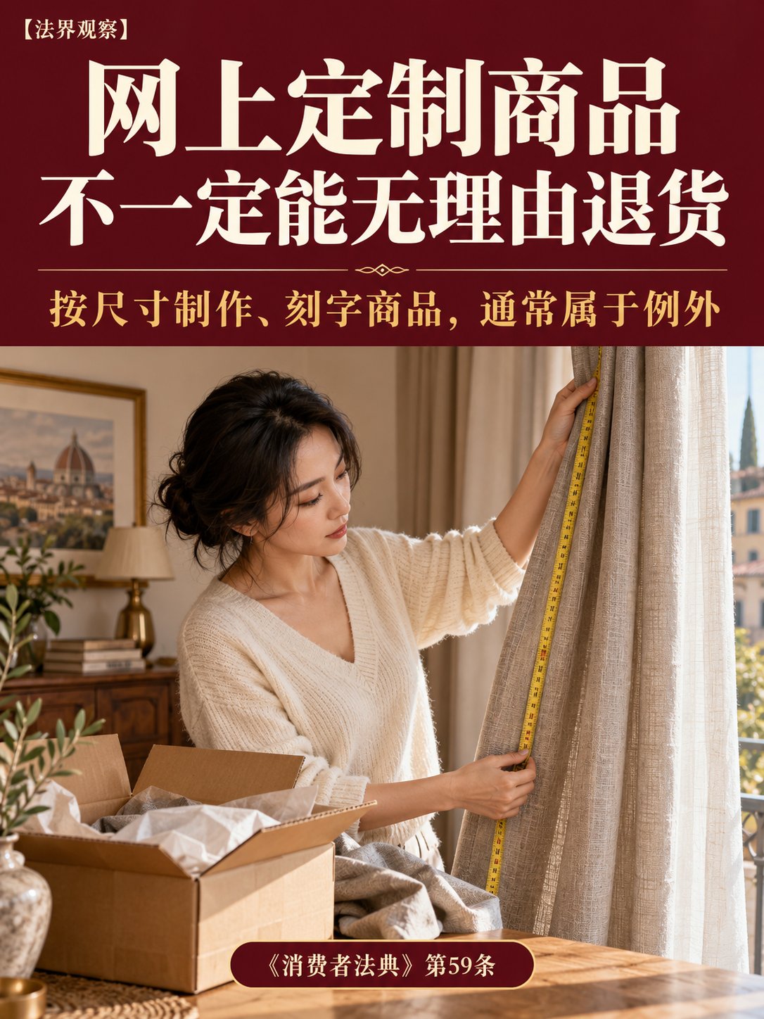 网上定制商品，不一定能14天无理由退货