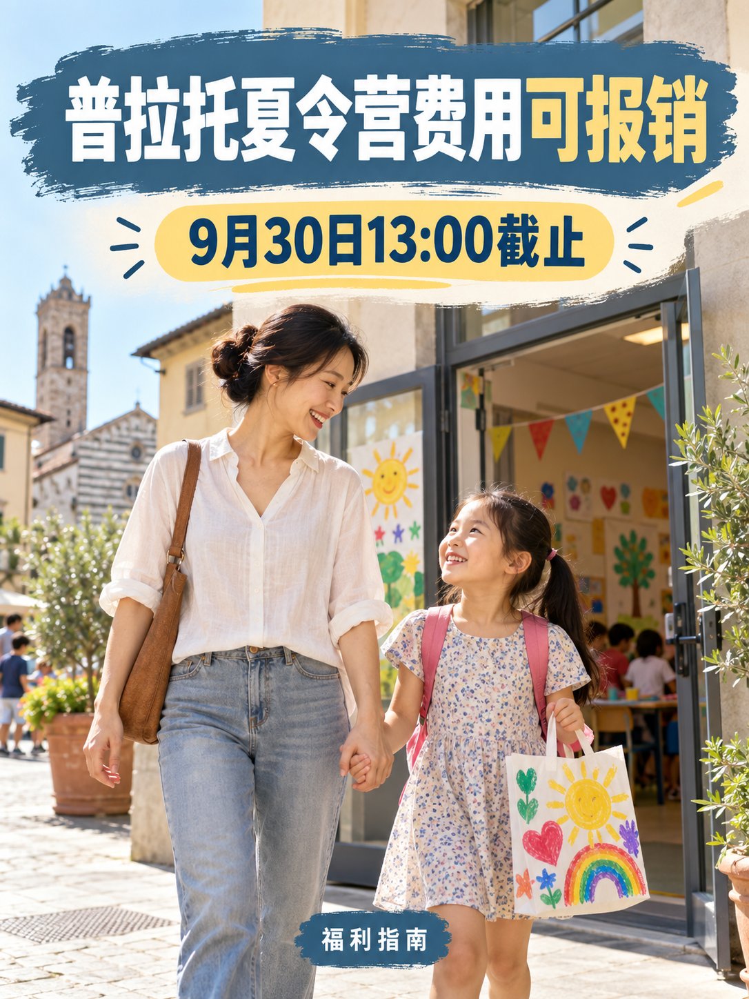 普拉托夏令营费用可申请报销，9月30日截止