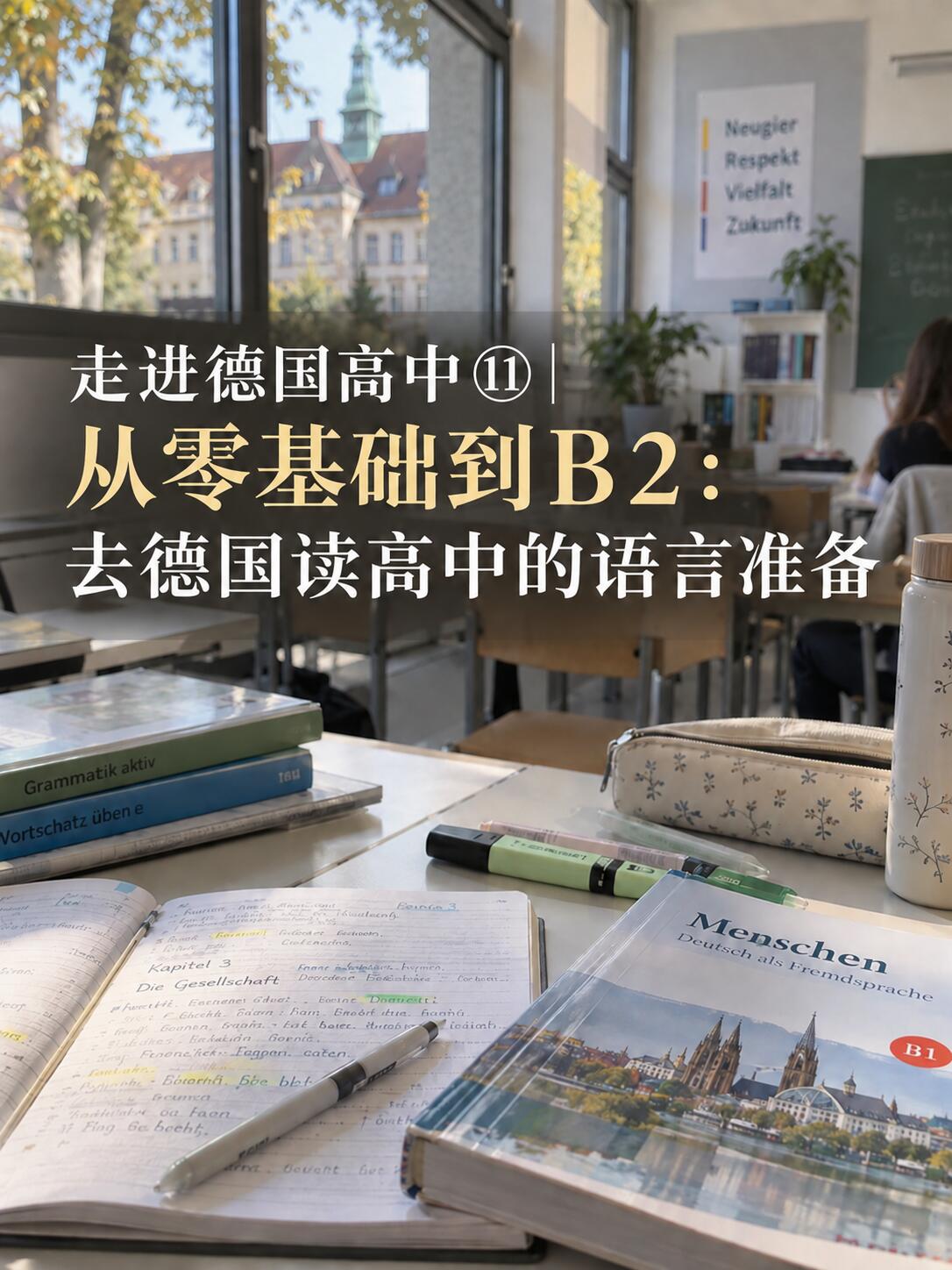 走进德国高中⑪｜去德国读高中的语言准备