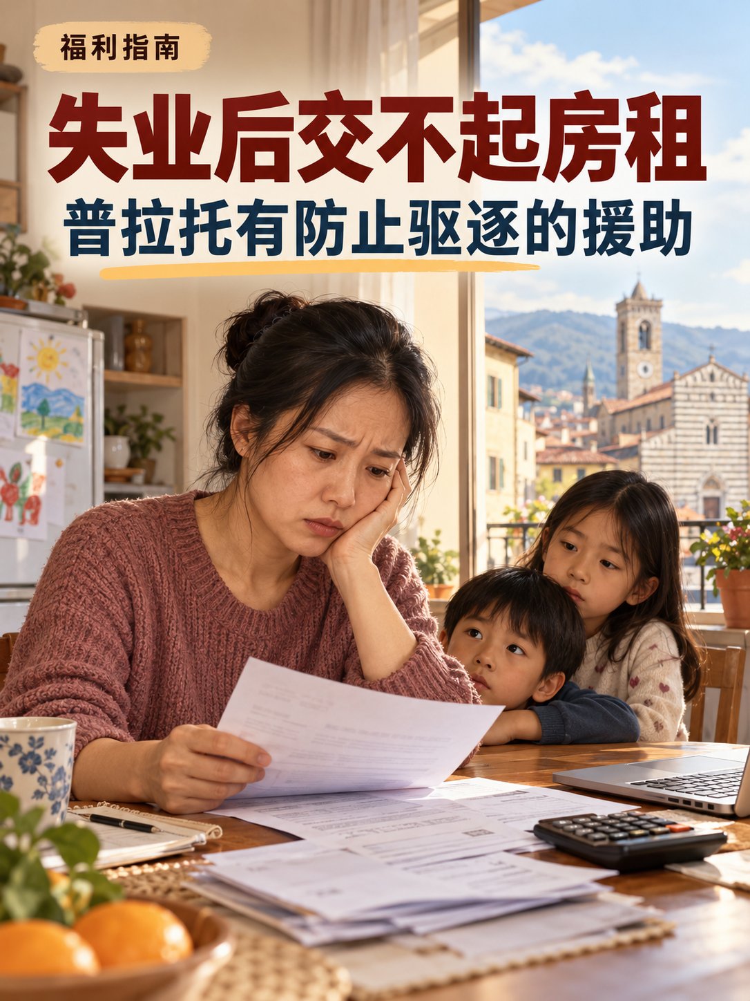 失业后交不起房租，普拉托有防止驱逐补助