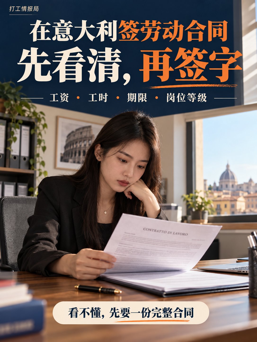 签劳动合同，这几项一定要先看清