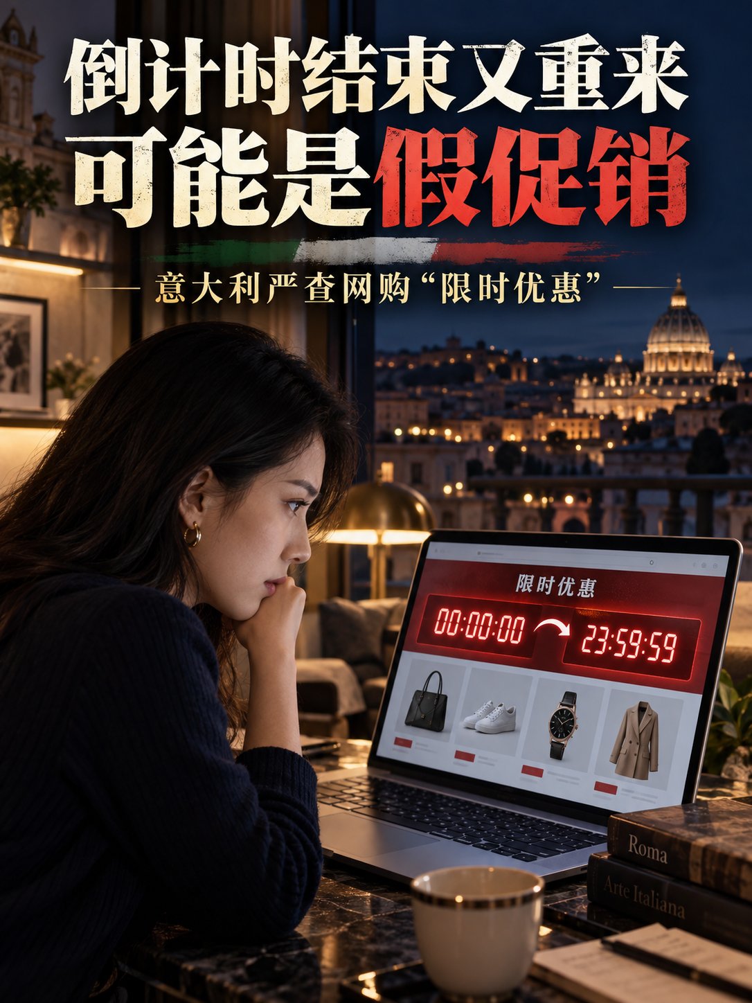 倒计时结束又重来，可能是假促销
