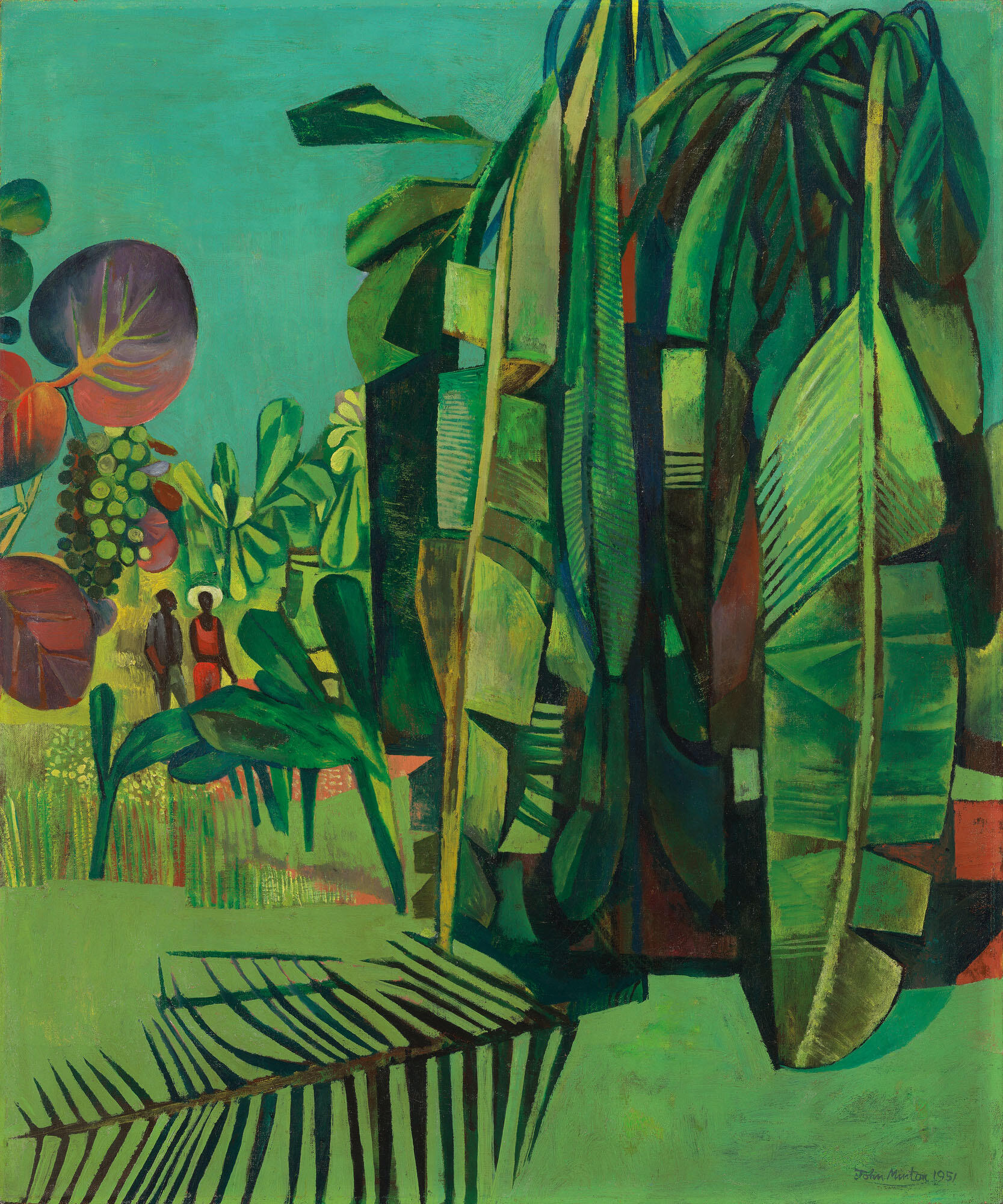 约翰·明顿 John Minton｜英国新浪漫主义画家，神秘、忧郁而富有文学气息