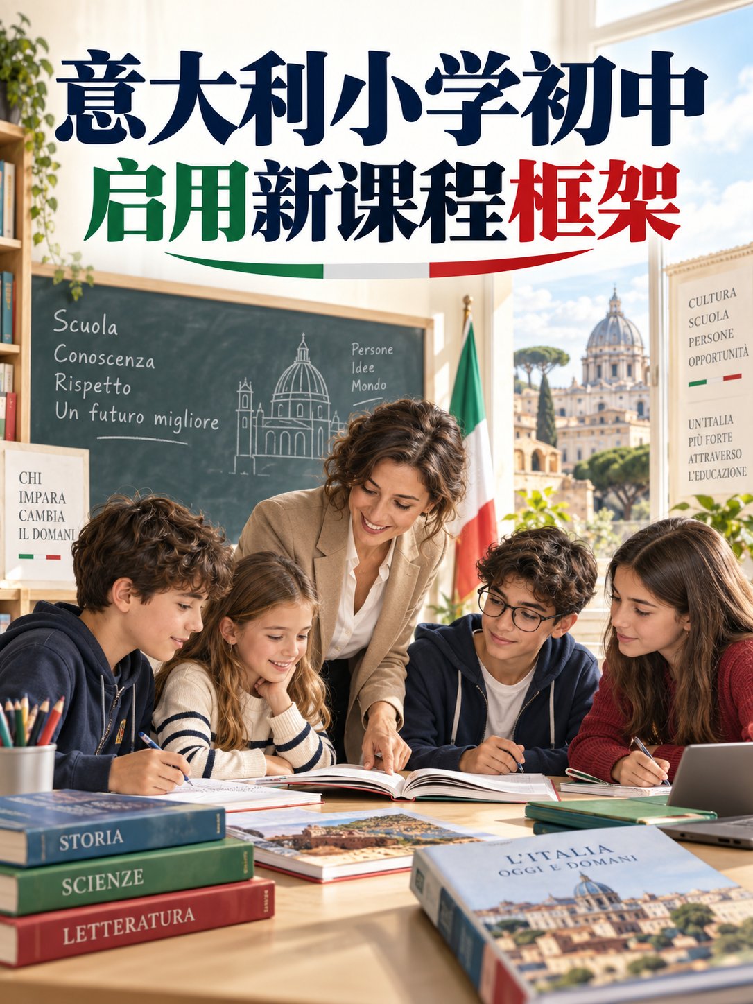 大利小学初中启用新课程框架