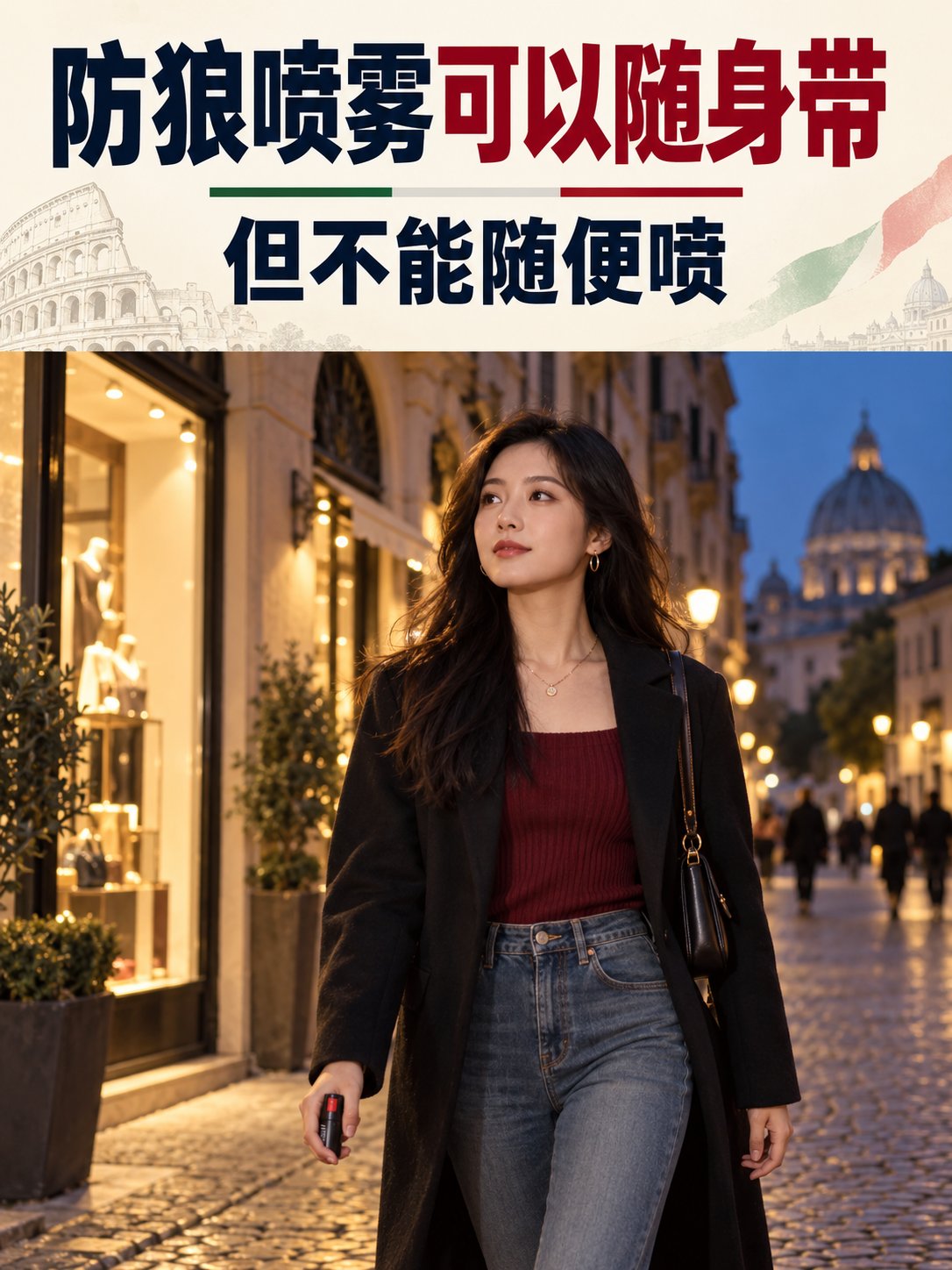 防狼喷雾可以随身带，但不能随便喷