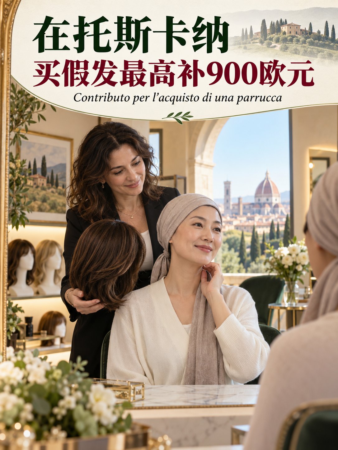因治疗脱发，买假发最高可补900欧元