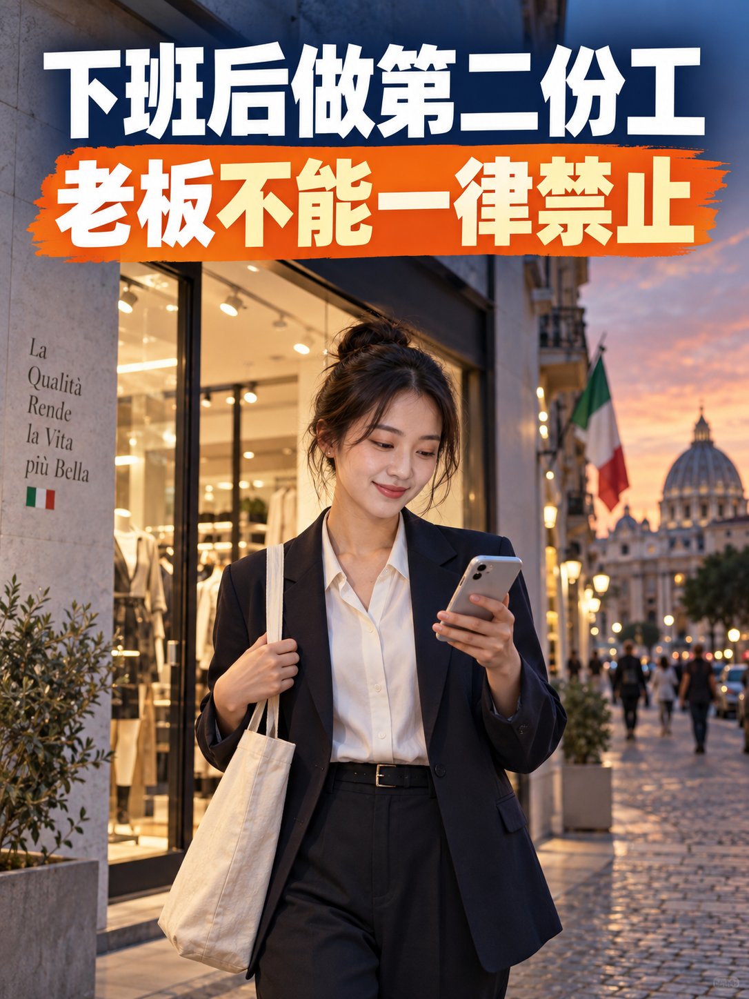 下班后做第二份工，老板不能一律禁止