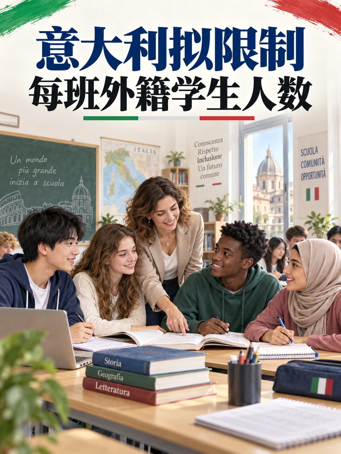 意大利拟限制每班外籍学生人数