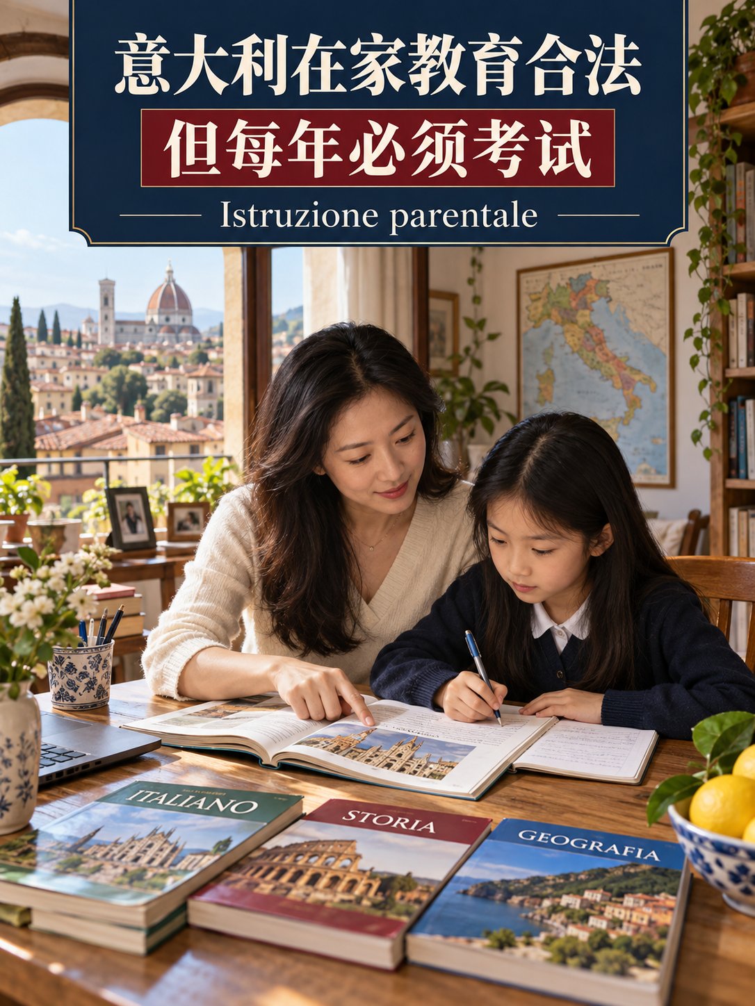 在意大利，孩子可以不去学校？