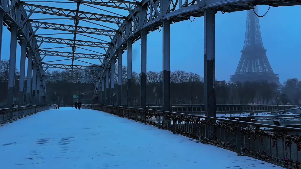 巴黎的雾雪太大了｜雾雪中的你，我再也看不清了