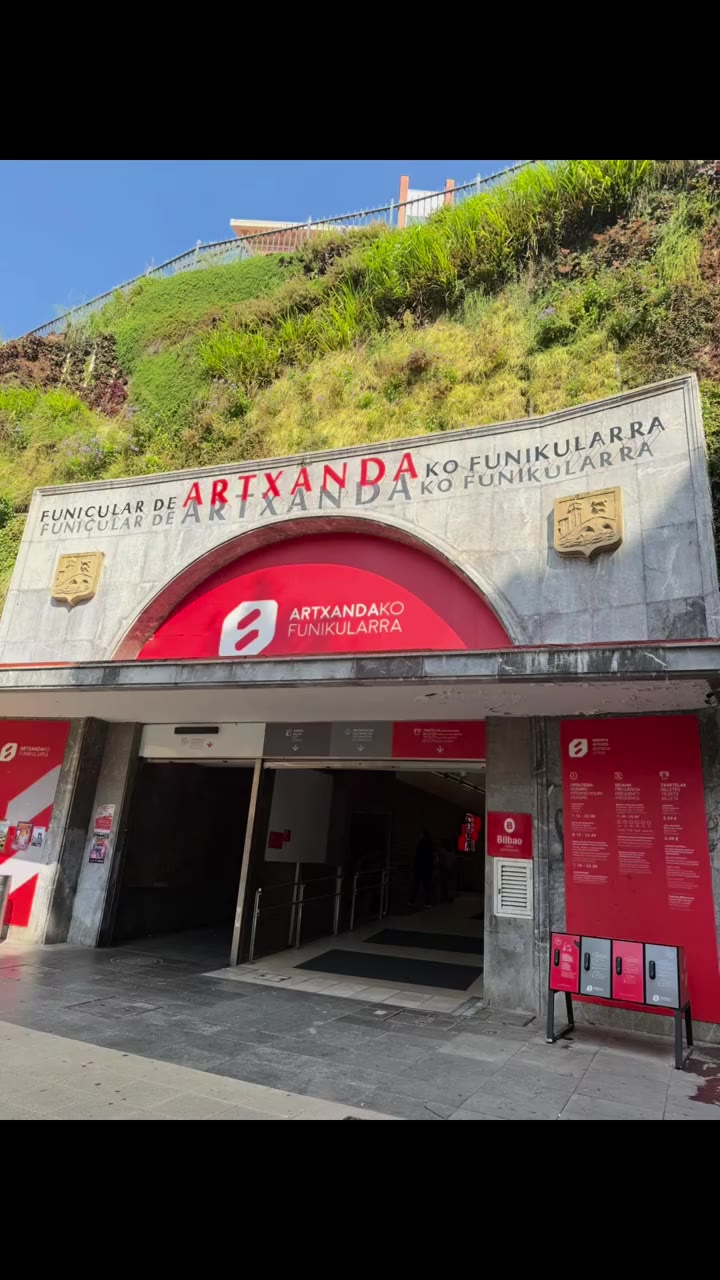 西班牙🇪🇸毕尔巴鄂必坐Artxanda缆车🚠