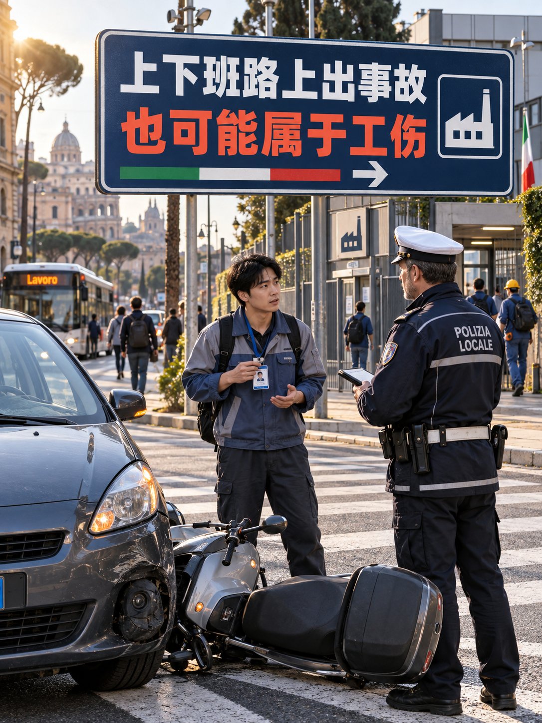上下班路上出事故，也可能属于工伤