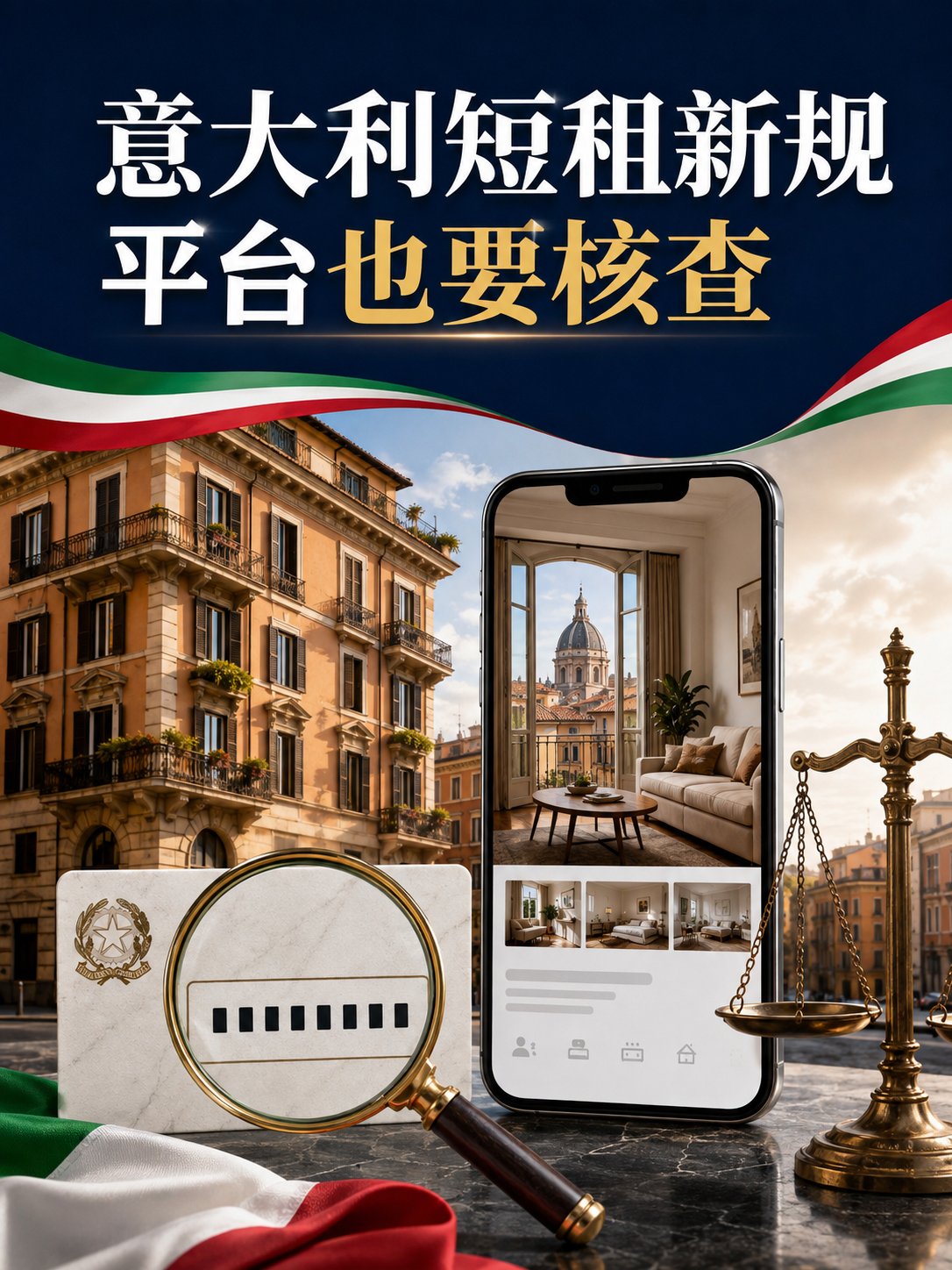 意大利短租平台新规：房东随便填写一个编号，平台也要负责核查
