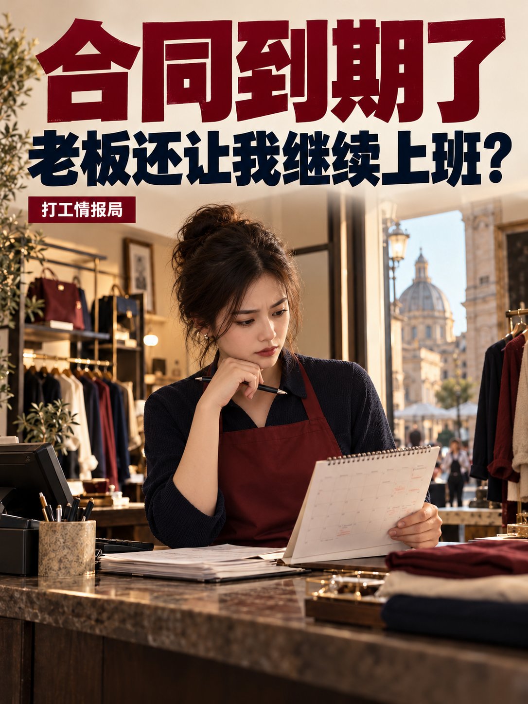 合同到期了，老板还让你继续上班？