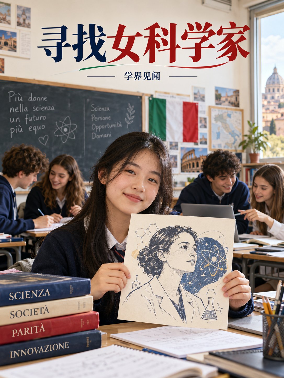 中学发起“寻找女科学家”比赛