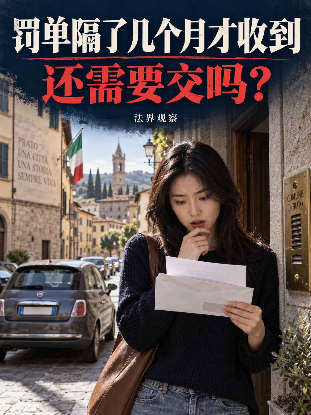 罚单隔了几个月才收到，还需要交吗？
