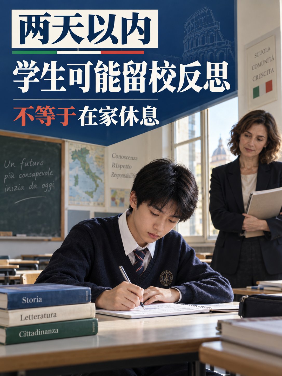 意大利学校停课处分改了